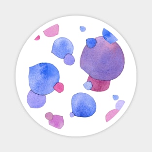 【Pattern】Echeveria Purple Pearl -rustic or washed finish Magnet